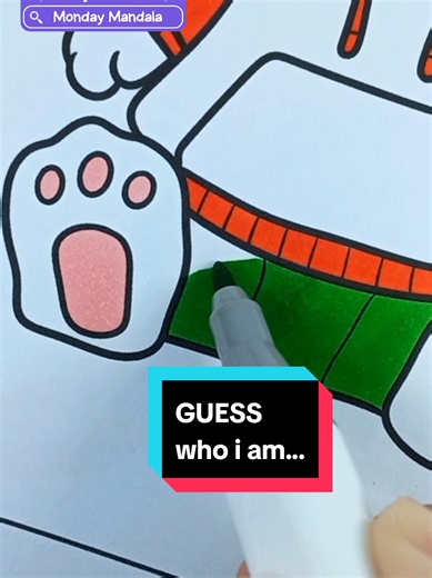 CLUE: CUTE 🐇...🤔🤔 Can you GUESS who I am..???? 🤔🤔 comment below...⏬️ Don't forget to 🌟FOLLOW and SUBSCRIBE🌟 Instagram: mondaymandala Tiktok: mondaymandala Facebook: mondaymandala.com Youtube: monday-mandala #coloring #satisfyingvideos #easterbunny #bunny #rabbit