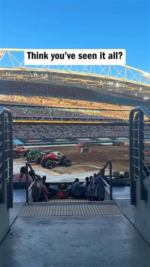 Calling all monsters: Sydney felt the ground shake last Saturday at Accor Stadium for Monster Jam 💥 Think: Ten world-champion drivers, 5-tonne trucks and jaw-dropping stunts that defy physics. Keen? Next stop: Gold Coast, Saturday October 18 🏁 Who’s going? Tag a friend below 👇 | Time Out Sydney