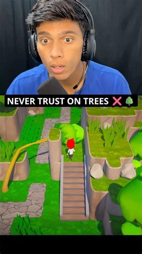 Trees Are No More Innocent😭. #treeshateyou #gamingshorts #ragegames