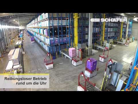 Fahrerlose Transportsysteme, FTS, Regalbediengeräte, MoTuM, SSI SCHÄFER