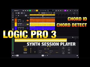 Logic Pro 3 - Chord Detect & Chord ID, Plus a Look at the New Synth Session Players - iPad