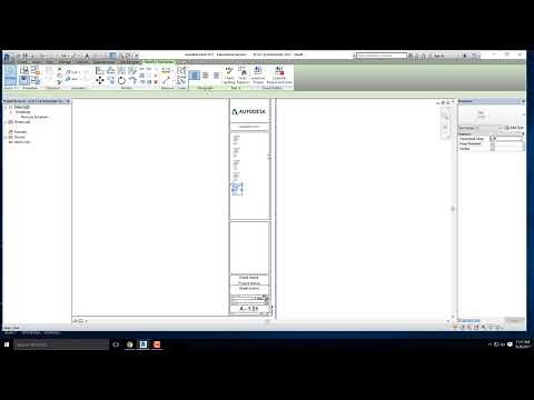 Creating a Titleblock in Revit