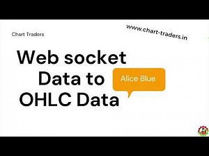 Alice Blue: Web Socket Data to OHLC Data ( Handling LTP Data)