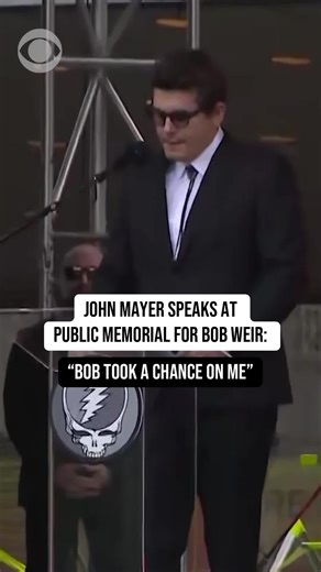 John Mayer honors his close friend and bandmate, Bob Weir, and the