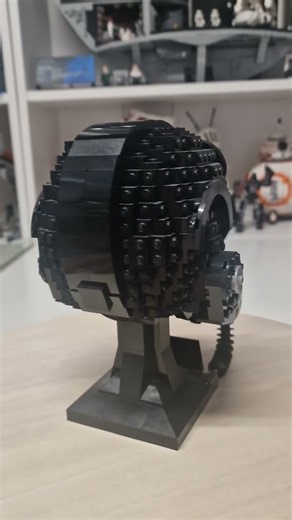 Lego Star Wars Tie Fighter Pilot Helmet, Set Number 75274.