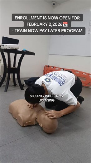 ENROLLMENT IS NOW OPEN FOR FEBRUARY 2,2026📆 - TRAIN NOW PAY LATER PROGRAM ⚠️ FRIENDLY REMINDER: MAG-INGAT SA MGA FIXER! ⚠️ Tip: Dito tayo sa Subok na at maraming Successful Graduates! 🎉🎉 Qualifications: 👨 5'6 height (Lalaki) 👩 5'3 height (Babae) 🗓️ 21–40 yrs old ✅ Kumpletuhin ang requirements 💪 Dapat Physically fit FB PAGE: Security Industry & Licensing 📥 #SecurityTrainingCenter Disclaimer: No person was hurt during this activities! #ForEducationalPurposesOnly #fypviralシ #skillstraining 