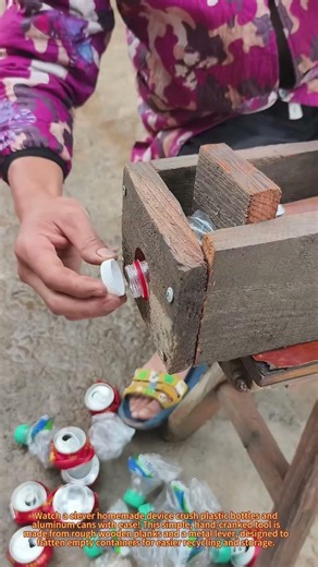 DIY Plastic Bottle Compressor: Upcycling Waste at Home