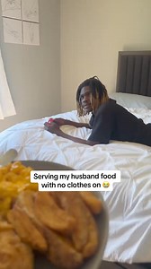 2M views · 55K reactions | Serving my husband food with no clothes on #couple #couplegoals #love #boyfriend #foryou #trending #viral #themacfamily | TheMacFamily | Facebook