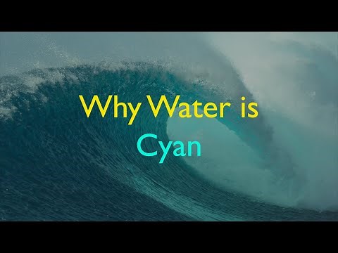 Why Water is Cyan
