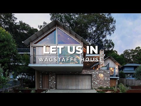 A Modern Australian Home. Recycled Brick & Timber Barn Exterior Architecture. House Tour