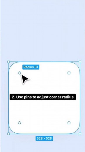 3 Pro tips for setting corner radius in Figma 🦄✌🏼 #uiuxdesign #apple #creativewebelements #cwe