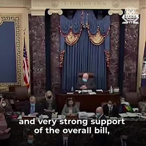 181K views · 10K reactions | Today, we are beginning to restore faith in our government amongst our people. They are hurting, and we are responding. | U.S. Senator Bernie Sanders | Facebook