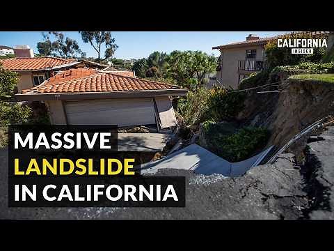 Massive Landslide in California Threatening Hundreds of Homes | Rancho Palos Verdes