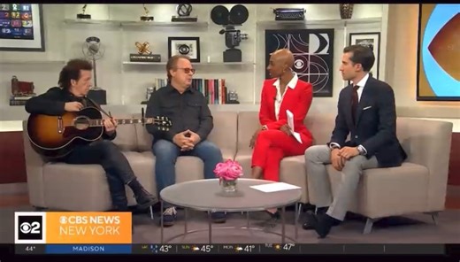 WCBS-TV New York - Tony Pallagrosi & Willie Nile - 1/10/26