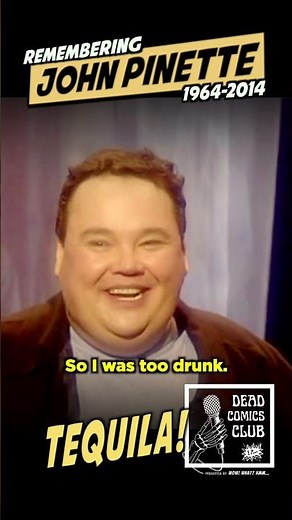 🤣 John Pinette 🥃DRINKS TEQUILA! 😆 #comedy #shorts #funny