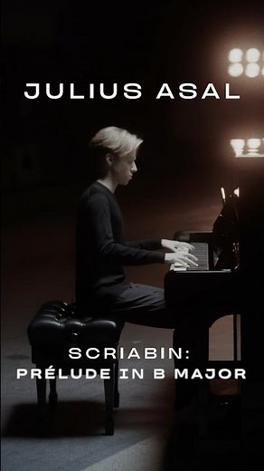 Julius Asal’s new single is out: Scriabin: 5 Preludes, Op. 16: No. 1 in B Major (Upright Version) 🤩