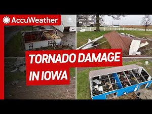 Aerial Footage: Iowa Tornado Leaves Trail of Destruction