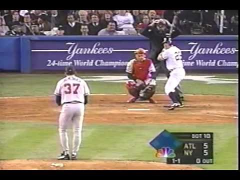 Chad Curtis 1999 World Series Walk off