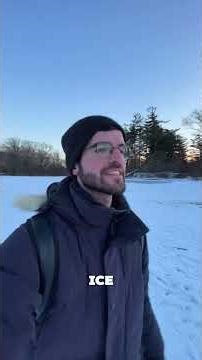 Toronto Islands Are Frozen | Hockey on Lake Ontario