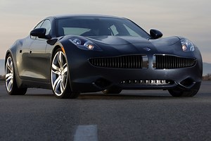 La Fisker Karma en piste à Monterey