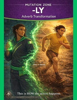 ESL -LY Adverbs Practice | Adverbs of Manner Activities for ELL Students