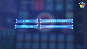 HUD Hi-Tech Login Logo Intro - FCPX