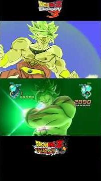 Broly Omega blaster comparison - Budokai 3 vs Ultimate Tenkaichi