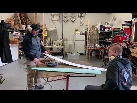 Making a new fleshing beam out of 14” PVC pipe