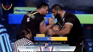3.6K views · 102 reactions | Genadi Kvikvinia vs Levan Saginashvil | PAL - Professional Armwrestling League | Facebook