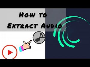 How to import or extract Audio in Alight motion | Tutorial