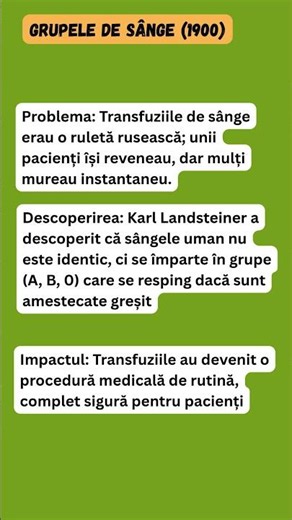 Grupele de sânge Ruleta Transfuziilor: Cum Am Descoperit Grupele de Sânge