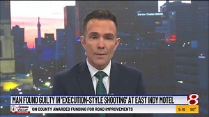 Man found guilty in 'execution-style shooting' at east Indy motel