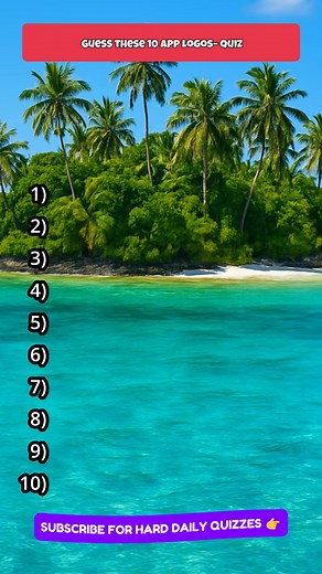 Guess these logos! Only few people can guess all 10 app logos. Solve this logo quiz! #quiz #logo #guessthelogo | Letterrush