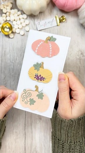 🌸 Special autumn card idea 🍁 #diy #craftinginstructions #crafting #greetingcards