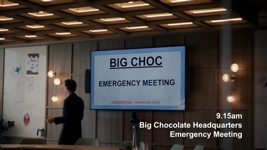 Australian Eggs 'Big Chocolate' film via Liquid Ideas