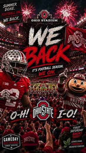 We Back 🔥 Football Season’s Open | Buckeyes Hype