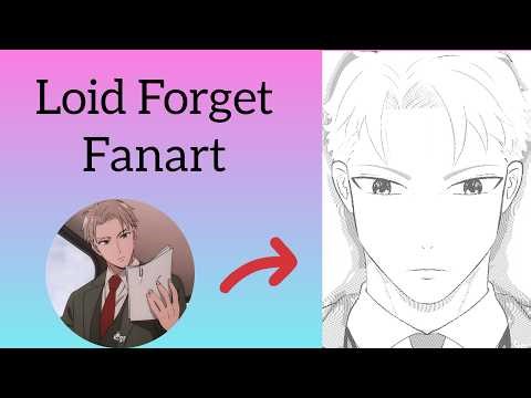 Loid Forger Fan Art | Speed Paint | Spy X Family