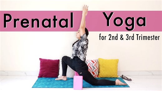 Prenatal Yoga 2nd And 3rd Trimester Mind And Heart Opening Flow