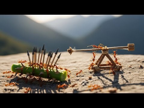 How an Ant Colony Survived a Massive Volcanic Eruption | Unbelievable AI Story