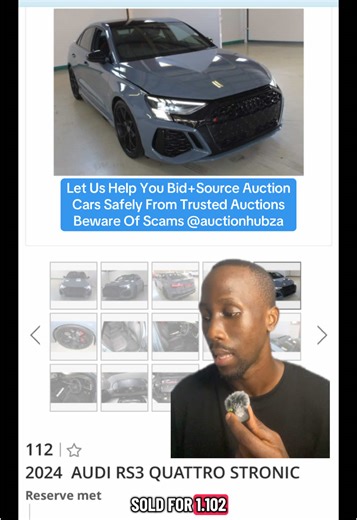 2024 Audi RS3 Quattro Auction Insights