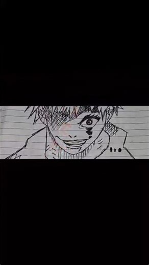 Gojo🔥 drawing showcase.#shorts #jjk #gojo