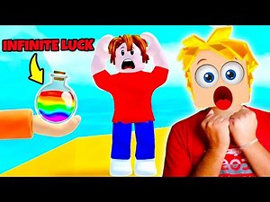 ADMIN Give Me INFINITE LUCK in Roblox Tap Simulator