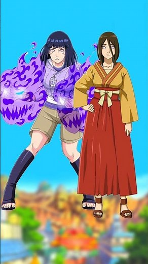 Hinata vs hanabi | who is strong? #naruto #hinata #hanabi #youtubeshorts #shorts