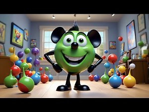 Five Spinning Tops Twirl All Day | Fun Spinning Song for Kids | Playful Counting and Rhythms