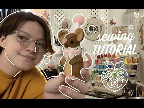 Mouse Plush Tutorial (FREE PATTERN)