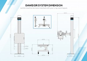 [Hot Item] Floor Mounted X- Ray The Logical Step to Digital Radiography Medical X Ray Machine