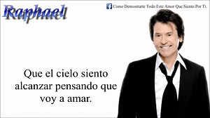 44K views · 1.1K reactions | Raphael- No Puedo Quitar Mis Ojos De Ti...