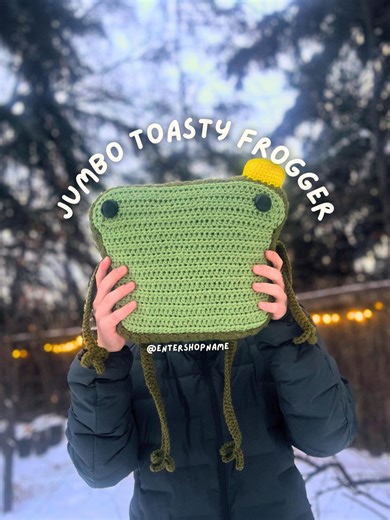 JUMBO Toasty Frogger - PDF Crochet Pattern - Etsy