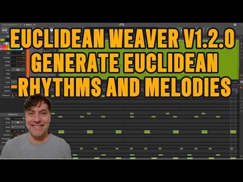 Euclidean Rhythms + Melody Mode for Bitwig Studio | 75 Presets, 12 Scales, 8 Layers
