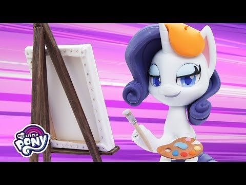 Stop Motion | 'Rarity's Paintful Pony Portrait' Stop Motion Short Ep. 13